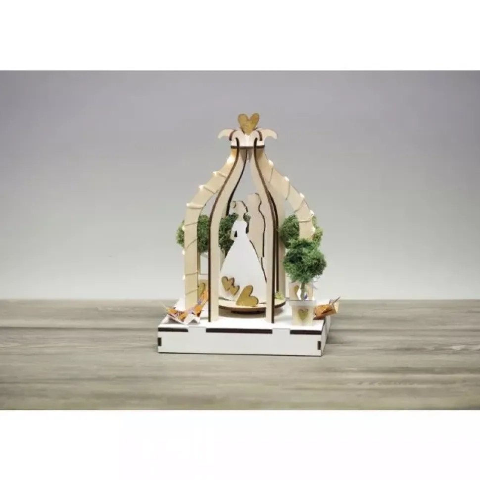 Kit de Madera 3D Mr. & Mrs. Rayher