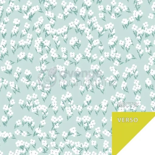 Kit de Papel para Origami Flower Avenue Mandarine