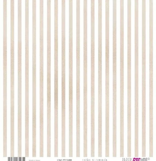 Kit de Papeles Vellum Niñas Sueños de Comunión PapersForYou 30x31cm