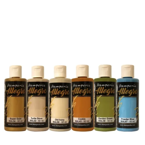 Kit de Pinturas Acrílicas Allegro Fortune Stamperia