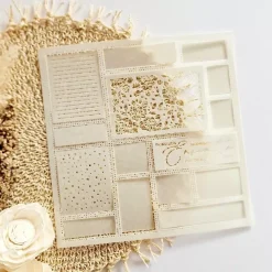 Kit de Plantillas Patrones My Storyboard Florilèges Design 30x30cm