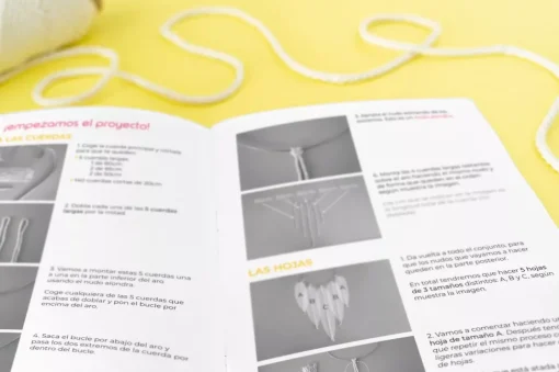 Kit DIY Atrapasueños Boho de Macramé Macranova