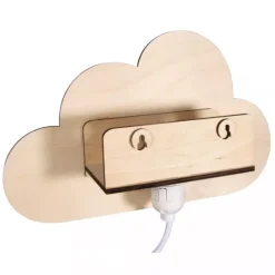 Kit Lámpara de Madera Nube Pequeña Rayher