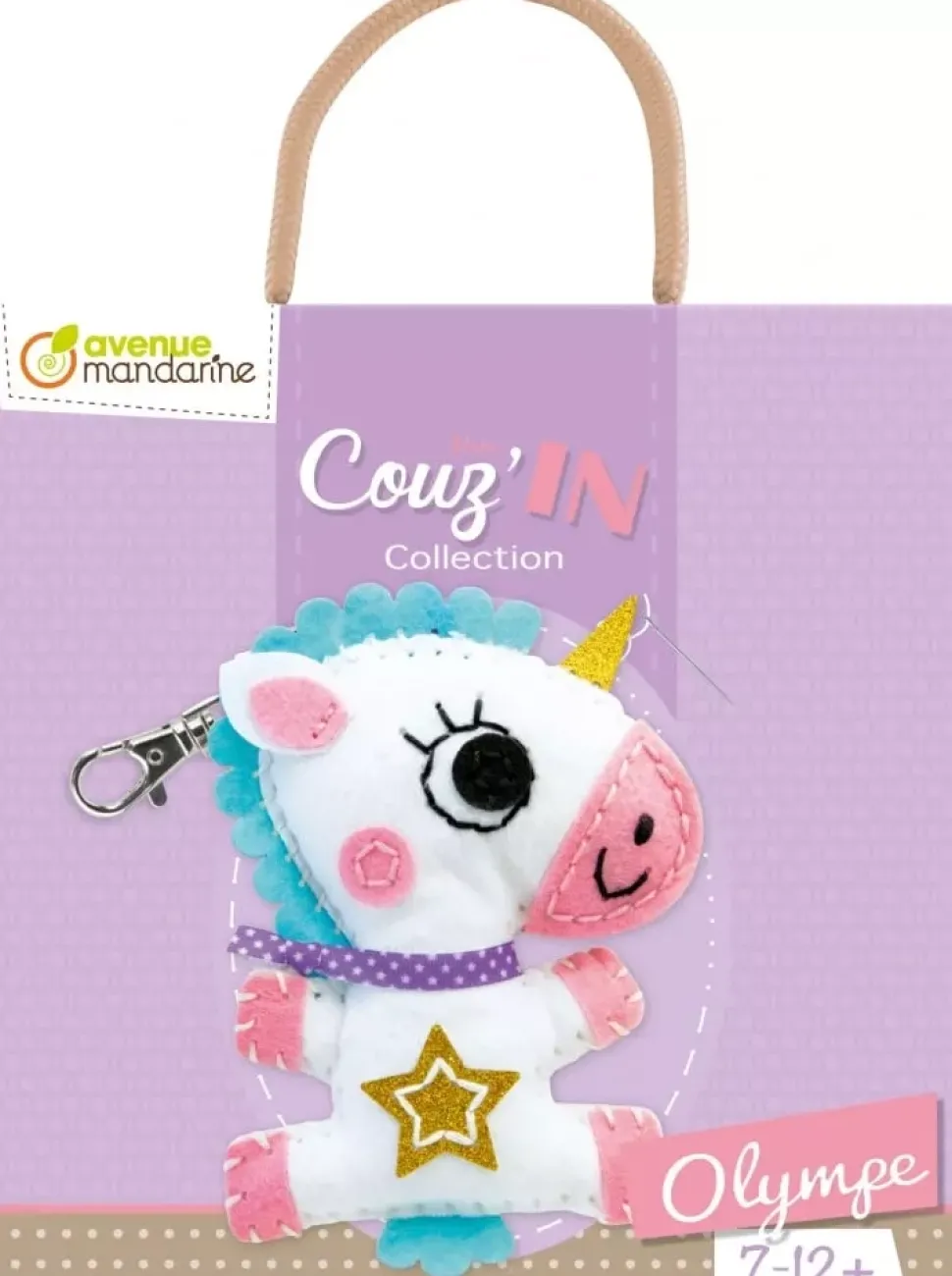 Kit Mini Couz'IN Unicornio Avenue Mandarine