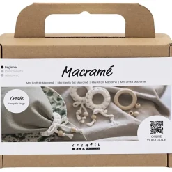 Kit mini de manualidades Servilleteros Macramé Creativ Company