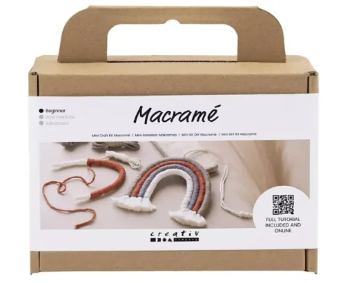 Kit Mini de Manualidades Macramé Arcoíris Creativ Company