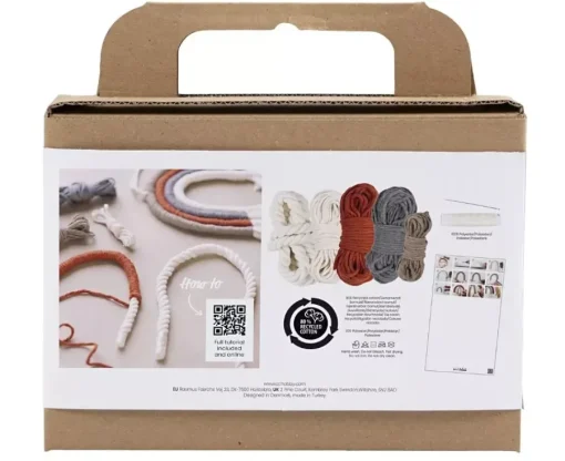 Kit Mini de Manualidades Macramé Arcoíris Creativ Company