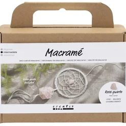 Kit mini de manualidades Atrapasueños Macramé Creativ Company