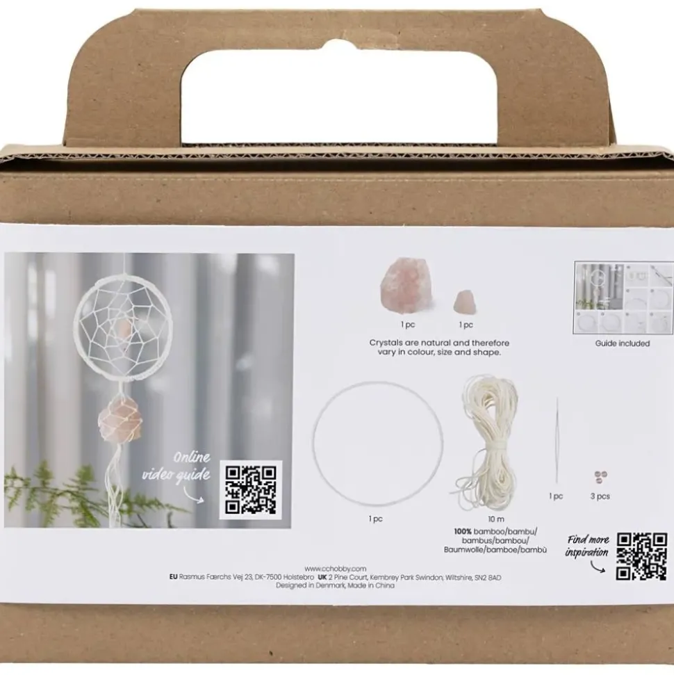 Kit mini de manualidades Atrapasueños Macramé Creativ Company