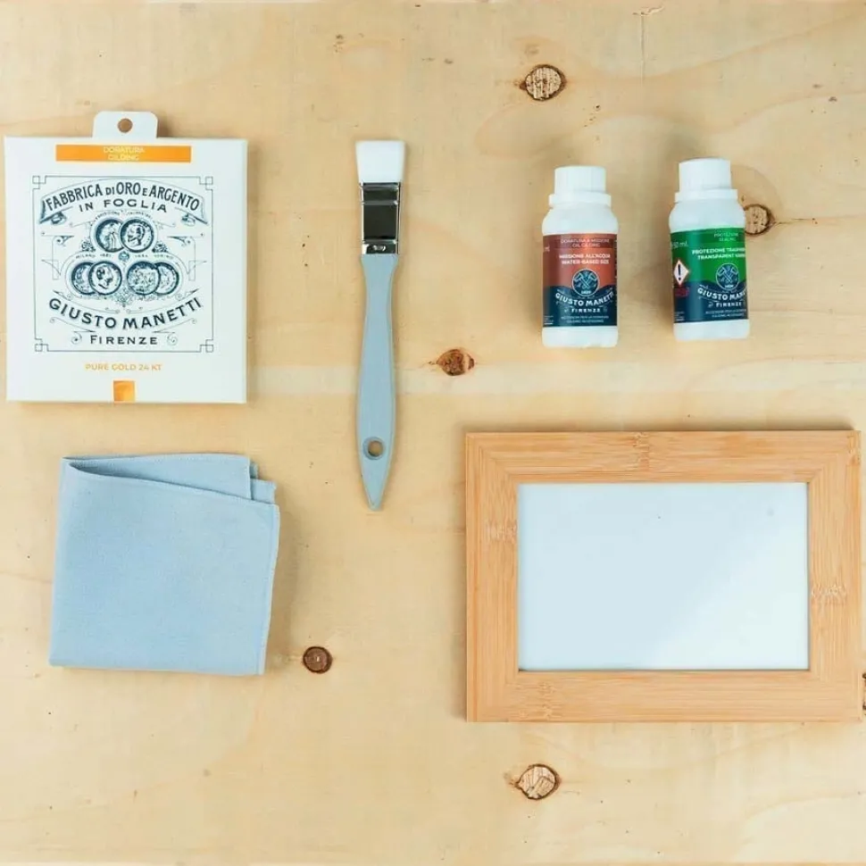 Kit para dorar un marco Giusto Manetti