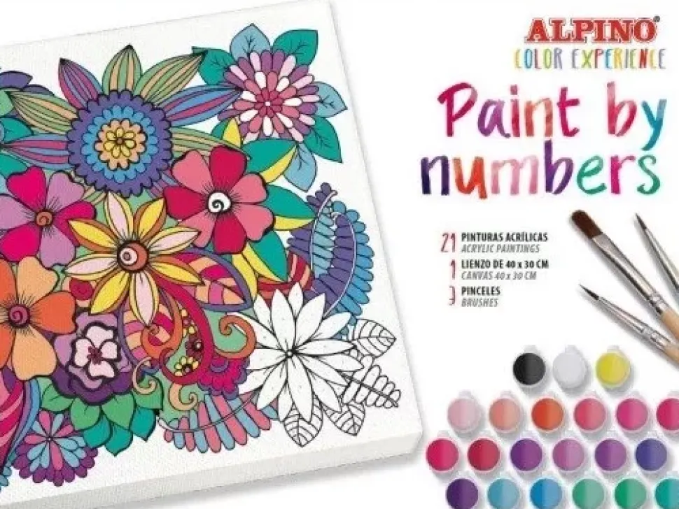 Kit Pinta por Números Color Experience Alpino