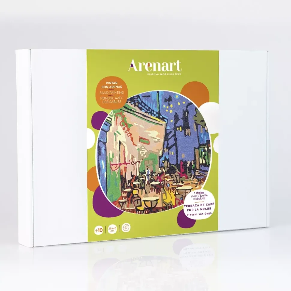Kit Pinta por números Terraza de café por la noche de Van Gogh Arenart