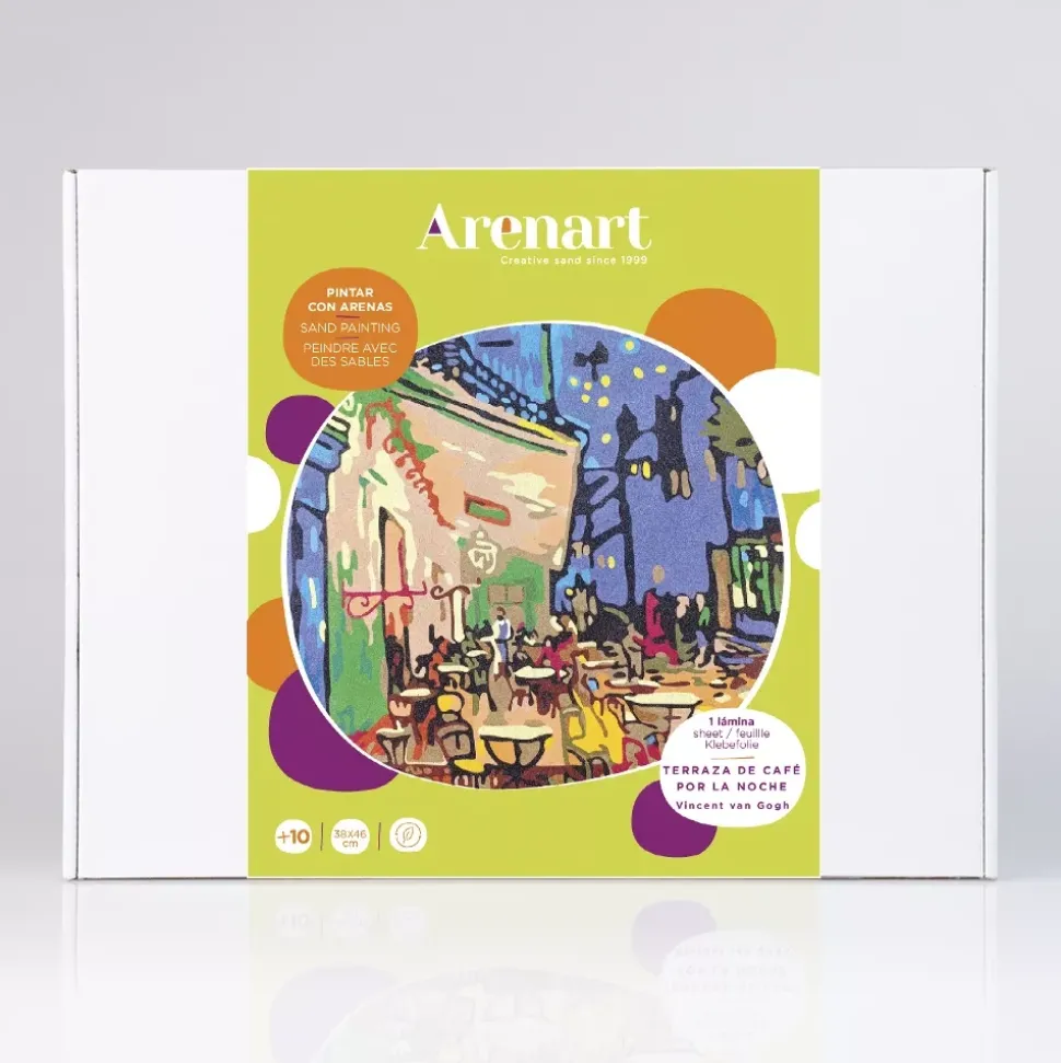 Kit Pinta por números Terraza de café por la noche de Van Gogh Arenart