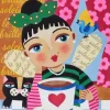 Kit Pintar con Arenas de Colores Bonjour Matin Arenart 38x46cm