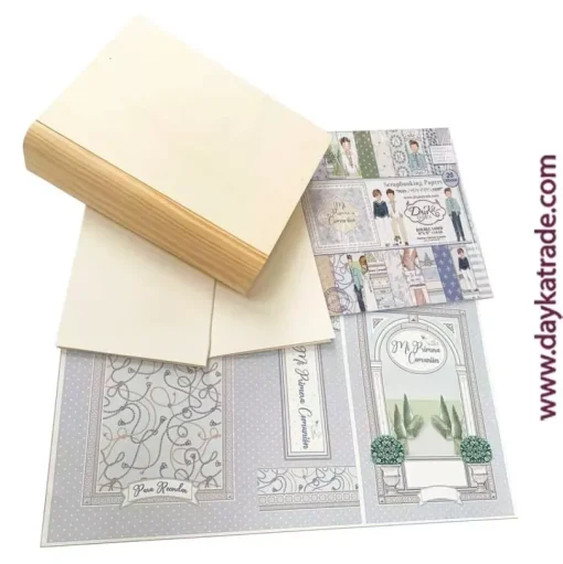 Kit Scrapbooking Caja Libro Comunión Niño Dayka