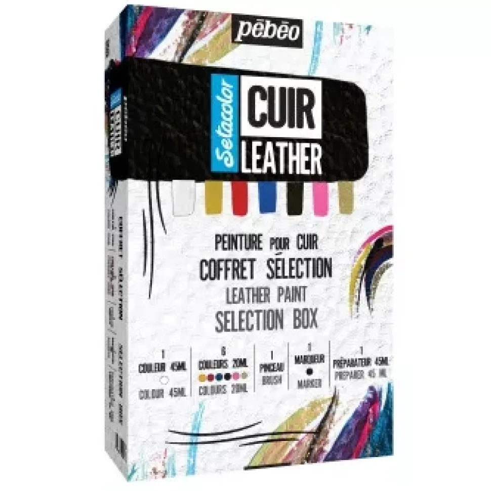 Kit Selección Setacolor Cuero Pebeo