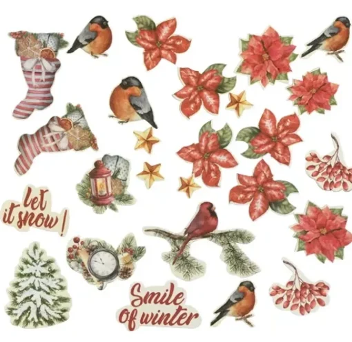 Kit Tarjetas Navideñas Our Warm Christmas Fabrika Decoru