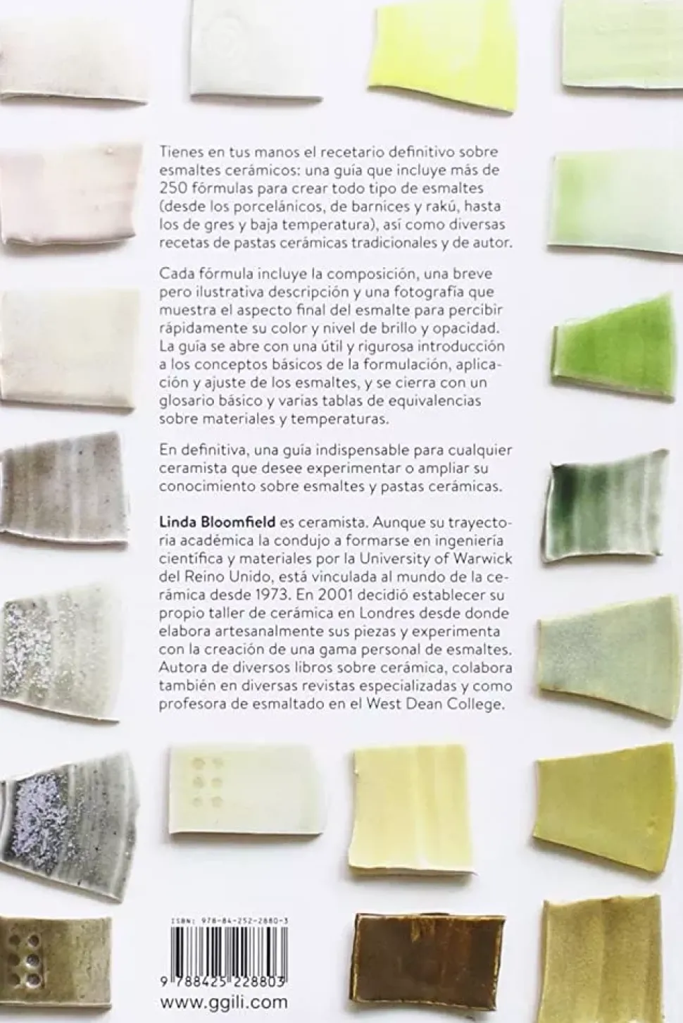 Libro de Guía de esmaltes cerámicos