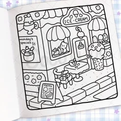 Libro para colorear Cozy Corner