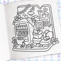 Libro para colorear Cozy Corner