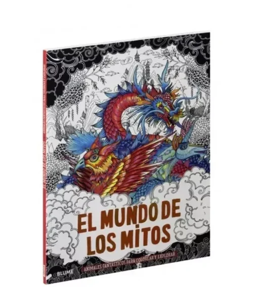 Libro para Colorear El Mundo De Los Mitos Blume
