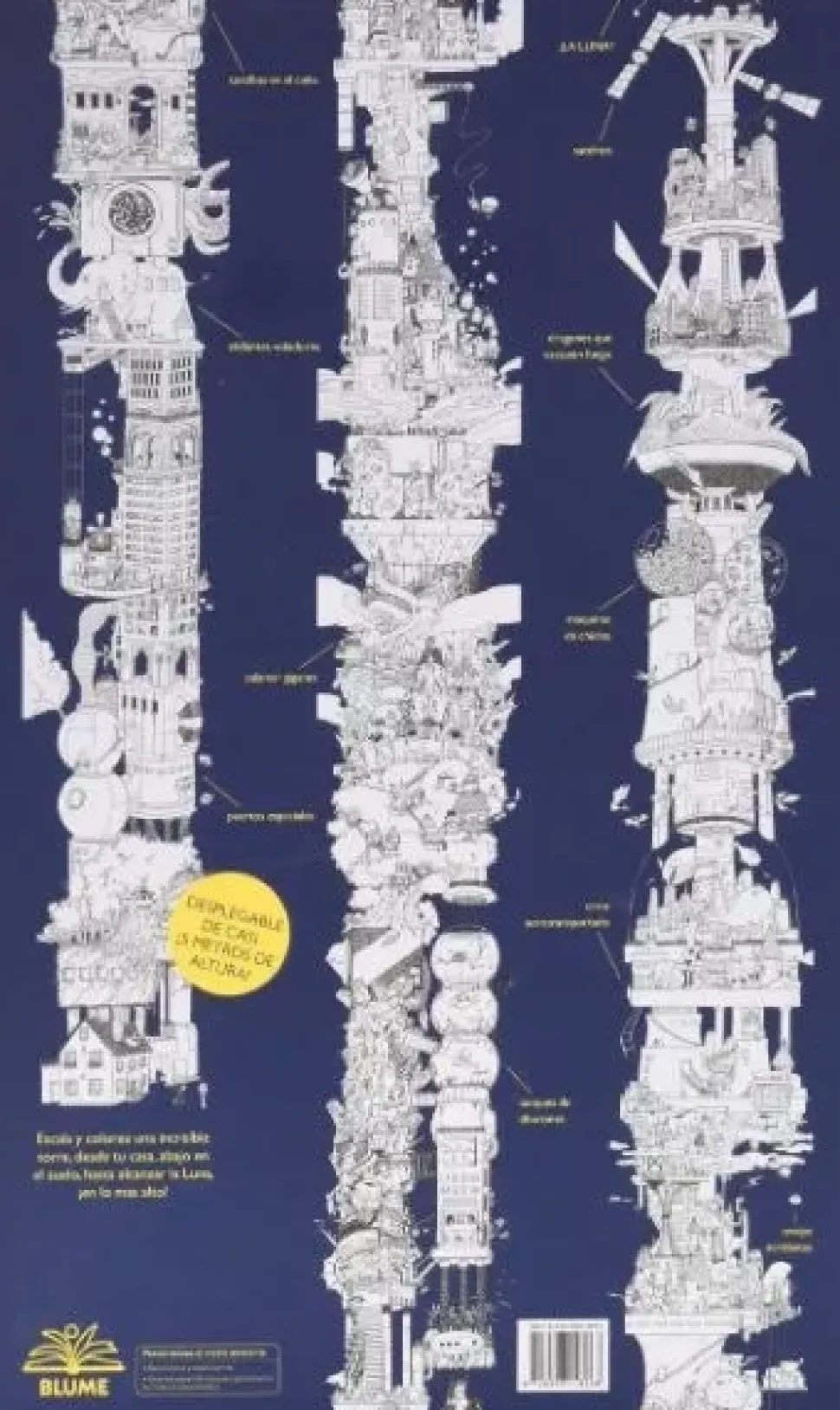 Libro para colorear Hasta La Luna