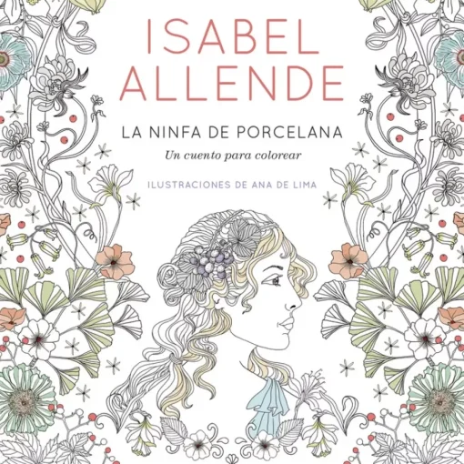 Libro para colorear La Ninfa de porcelana