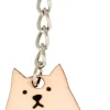 Llavero de Madera Gato Life is Simple Artemio