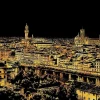 Lámina rascable Vista de Florencia