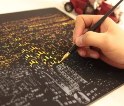 Lámina rascable Vista de Seoul