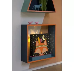 Lámpara de madera Totem Artemio