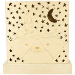 Lámpara de madera Totem Artemio