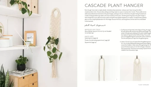 Macramé at home