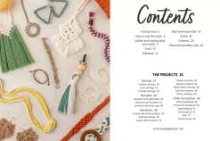 Macramé jewellery