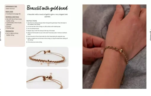 Macramé jewellery