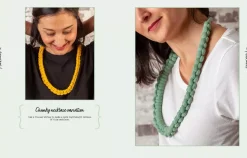 Macramé jewellery