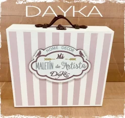 Maletín 14 Pinturas Acrílicas Maletín de Artista Dayka