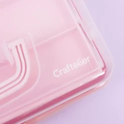 Maletín de Almacenamiento Rosa Craftelier