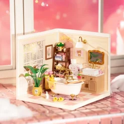Maqueta baño con burbujas Robotime