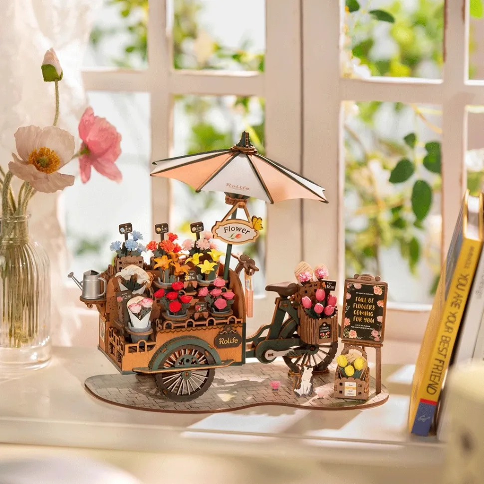 Maqueta Blossom Cart Robotime