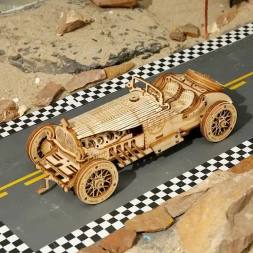 Maqueta coche Grand Prix de madera Classical 3D Robotime