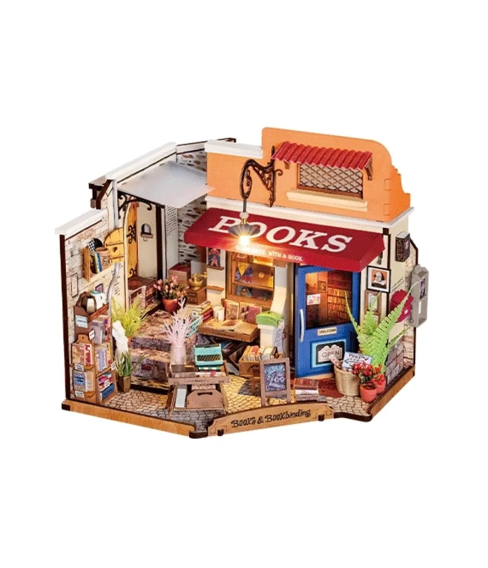 Maqueta Corner Bookstore Robotime
