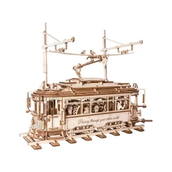 Maqueta de Madera Tranvía Clásico Robotime