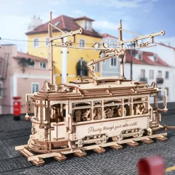 Maqueta de Madera Tranvía Clásico Robotime
