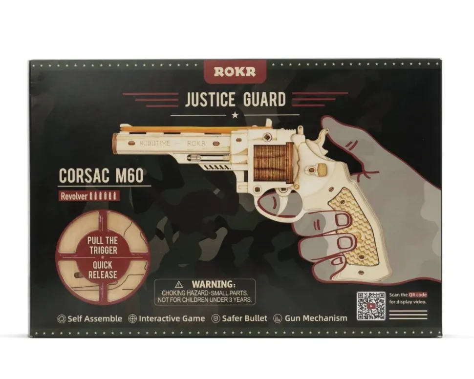 Maqueta de revólver Corsac M60 Robotime