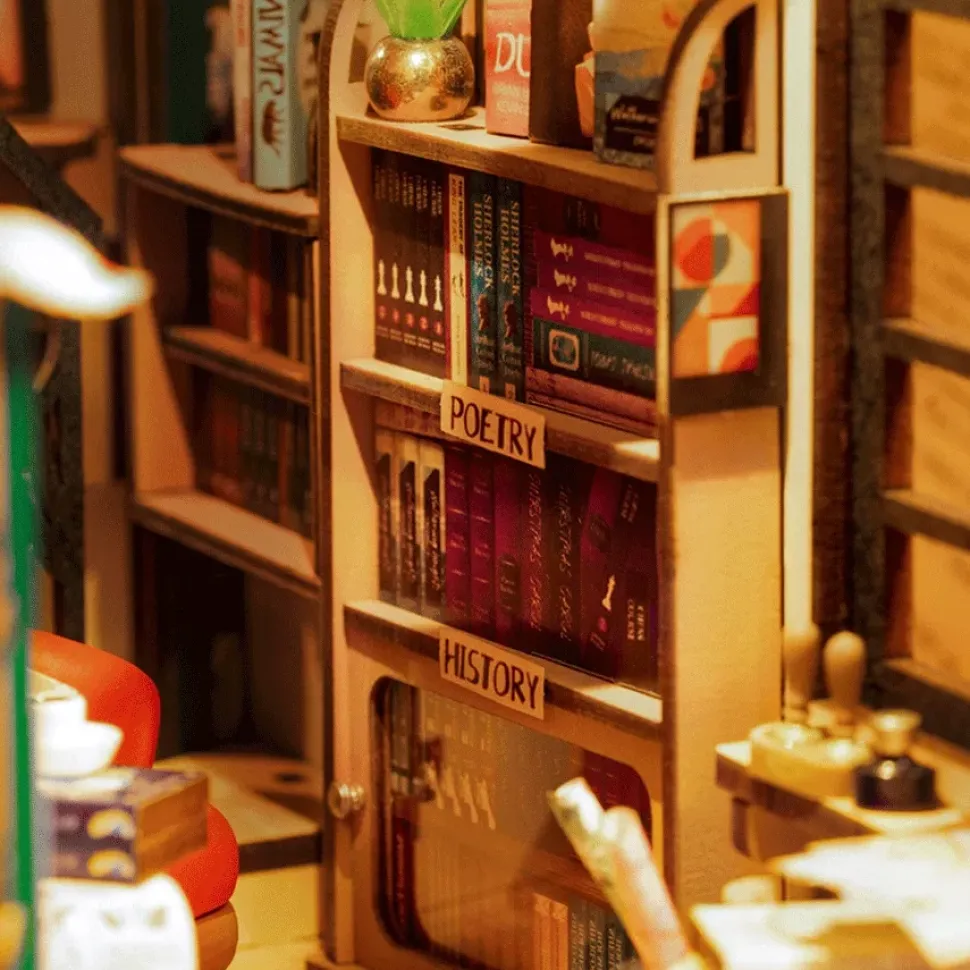 Maqueta de Tienda de libros Robotime