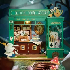 Maqueta de Tienda de te de Alica Robotime