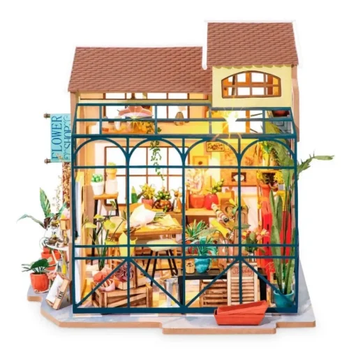 Maqueta Emily's Flower Shop Happy Corner Robotime