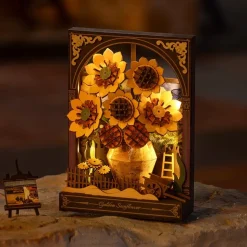 Maqueta Girasoles Robotime