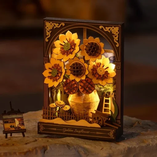 Maqueta Girasoles Robotime